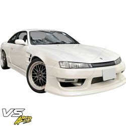VSaero FRP SMAD Wide Body Fenders (front) 30mm for Nissan 240SX (S14) 1997-1998 image - 24