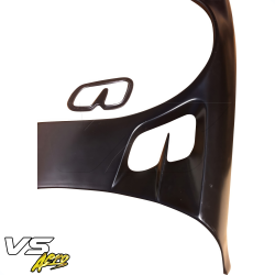 VSaero FRP SMAD Wide Body Fenders (front) 30mm for Nissan 240SX (S14) 1997-1998 image - 8
