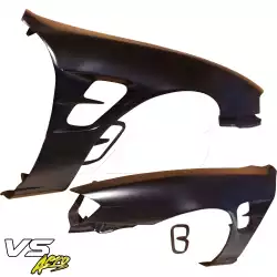 FRP SMAD Wide Body Fenders (front) 30mm > Nissan 240SX (S14) 1997-1998 image - 19