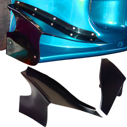 VSaero FRP RAME N-1 05 Front Bumper Canards for Mazda RX-7 (FD3S) 1993-1997 image - 1