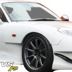 VSaero FRP RAME GT-AD Wide Body Fender Flares (front) for Mazda RX-7 (FD3S) 1993-1997 image - 16