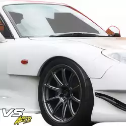 FRP RAME GT-AD Wide Body Fender Flares (front) > Mazda RX-7 (FD3S) 1993-1997 image - 16