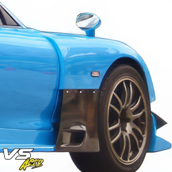 VSaero FRP RAME GT-AD Wide Body Fender Flares (front) for Mazda RX-7 (FD3S) 1993-1997 image - 10