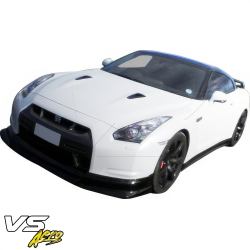 VSaero FRP CWE Front Lip Valance for Nissan GT-R GTR (R35) 2009-2012 image - 15