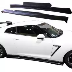 FRP CWE Side Skirts > Nissan GT-R GTR (R35) 2009-2017 image - 12