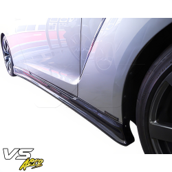 VSaero FRP CWE Side Skirts for Nissan GT-R GTR (R35) 2009-2017 image - 4