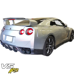 VSaero FRP CWE Rear Add-ons 2pc for Nissan GT-R GTR (R35) 2009-2012 image - 2