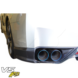 VSaero FRP CWE Rear Add-ons 2pc for Nissan GT-R GTR (R35) 2009-2012 image - 4