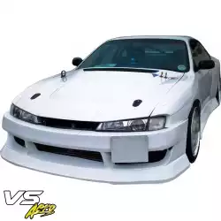 FRP BSPO Blister Wide Body Front Bumper > Nissan 240SX (S14) 1997-1998 image - 8
