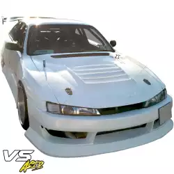 FRP BSPO Blister Wide Body Front Bumper > Nissan 240SX (S14) 1997-1998 image - 9