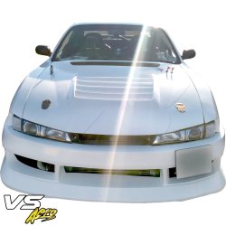VSaero FRP BSPO Blister Wide Body Front Bumper for Nissan 240SX (S14) 1997-1998 image - 11