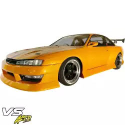 FRP BSPO Blister Wide Body Front Bumper > Nissan 240SX (S14) 1997-1998 image - 2