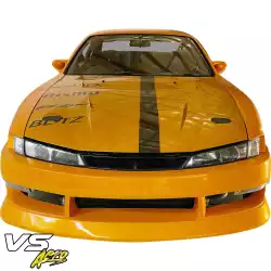 FRP BSPO Blister Wide Body Front Bumper > Nissan 240SX (S14) 1997-1998 image - 3