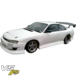 VSaero FRP BSPO Blister Wide Body Side Skirts 4pc for Nissan 240SX (S14) 1995-1998 image - 17