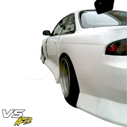 VSaero FRP BSPO Blister Wide Body Side Skirts 4pc for Nissan 240SX (S14) 1995-1998 image - 21