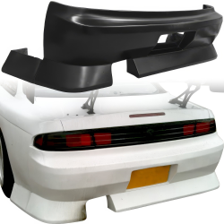 VSaero FRP BSPO Blister Wide Body Rear Bumper 3pc for Nissan 240SX (S14) 1995-1998 image - 17