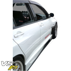 VSaero FRP VAR Side Skirts 4pc for Mitsubishi Evolution EVO8 EVO9 CT9A 2003-2006 image - 19