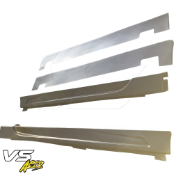 VSaero FRP VAR Side Skirts 4pc for Mitsubishi Evolution EVO8 EVO9 CT9A 2003-2006 image - 7