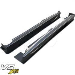 VSaero FRP VAR Side Skirts 4pc for Mitsubishi Evolution EVO8 EVO9 CT9A 2003-2006 image - 9