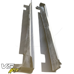 VSaero FRP VAR Side Skirts 4pc for Mitsubishi Evolution EVO8 EVO9 CT9A 2003-2006 image - 12