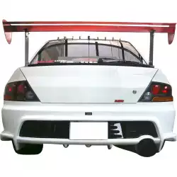 FRP VAR Rear Bumper > Mitsubishi Evolution EVO8 EVO9 CT9A 2003-2006 image - 1