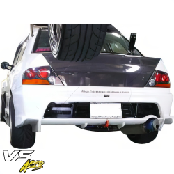 VSaero FRP VAR Rear Bumper for Mitsubishi Evolution EVO8 EVO9 CT9A 2003-2006 image - 2