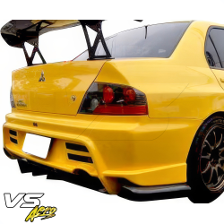 VSaero FRP VAR Rear Bumper for Mitsubishi Evolution EVO8 EVO9 CT9A 2003-2006 image - 3