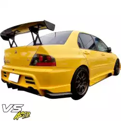 FRP VAR Rear Bumper > Mitsubishi Evolution EVO8 EVO9 CT9A 2003-2006 image - 4