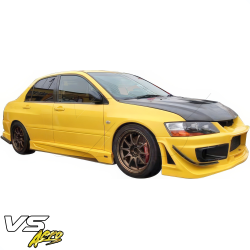 VSaero FRP VAR Rear Bumper for Mitsubishi Evolution EVO8 EVO9 CT9A 2003-2006 image - 6