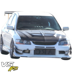 VSaero FRP VOLT 4pc Front Bumper for Mitsubishi Evolution EVO8 EVO9 CT9A 2003-2006 image - 21