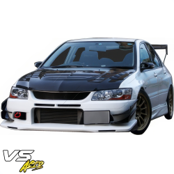 VSaero FRP VOLT 4pc Front Bumper for Mitsubishi Evolution EVO8 EVO9 CT9A 2003-2006 image - 23