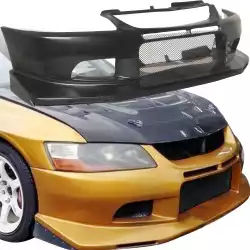 FRP VOLT 4pc Front Bumper > Mitsubishi Evolution EVO8 EVO9 CT9A 2003-2006 image - 1