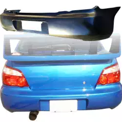 FRP LSPO WRC Rear Bumper > Subaru Impreza WRX 2004-2007 > 4dr Sedan image - 12