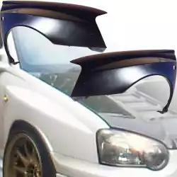 FRP LSPO WRC Wide Body Fenders (front) (new mold) > Subaru Impreza WRX 2004-2005 > 4/5dr image - 16