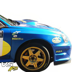 VSaero FRP LSPO WRC Wide Body Fenders (front) (new mold) for Subaru Impreza WRX 2004-2005 > 4/5dr image - 23