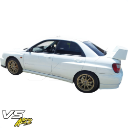 VSaero FRP LSPO WRC Wide Body Tapered Fender Flares (rear) 5pc for Subaru Impreza WRX 2002-2007 > 4dr Sedan image - 22