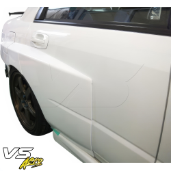 VSaero FRP LSPO WRC Wide Body Tapered Fender Flares (rear) 5pc for Subaru Impreza WRX 2002-2007 > 4dr Sedan image - 26