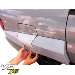 FRP LSPO WRC Wide Body Tapered Fender Flares (rear) 5pc > Subaru Impreza WRX 2002-2007 > 4dr Sedan image - 40