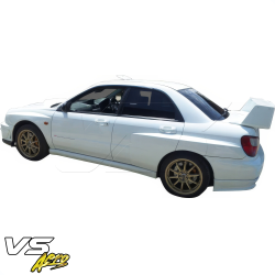 VSaero FRP LSPO WRC Wide Body Tapered Fender Flares (rear) 5pc for Subaru Impreza WRX 2002-2007 > 4dr Sedan image - 44