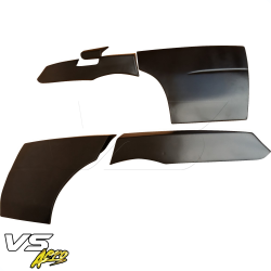 VSaero FRP LSPO WRC Wide Body Tapered Fender Flares (rear) 5pc for Subaru Impreza WRX 2002-2007 > 4dr Sedan image - 2
