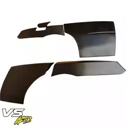 FRP LSPO WRC Wide Body Tapered Fender Flares (rear) 5pc > Subaru Impreza WRX 2002-2007 > 4dr Sedan image - 2