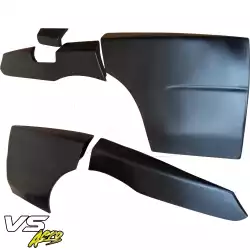 FRP LSPO WRC Wide Body Tapered Fender Flares (rear) 5pc > Subaru Impreza WRX 2002-2007 > 4dr Sedan image - 6