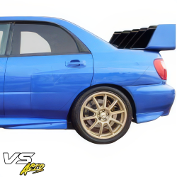 VSaero FRP LSPO WRC Wide Body Tapered Fender Flares (rear) 5pc for Subaru Impreza WRX 2002-2007 > 4dr Sedan image - 12