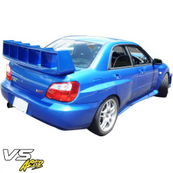 VSaero FRP LSPO WRC Wide Body Tapered Fender Flares (rear) 5pc for Subaru Impreza WRX 2002-2007 > 4dr Sedan image - 14