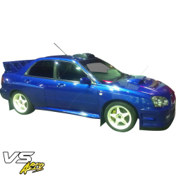 VSaero FRP LSPO WRC Wide Body Tapered Fender Flares (rear) 5pc for Subaru Impreza WRX 2002-2007 > 4dr Sedan image - 19