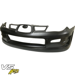VSaero FRP WRC Front Bumper 3pc for Subaru Impreza WRX 2006-2007 > 4/5dr image - 3