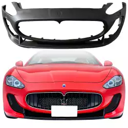 FRP MC Str Style Front Bumper > Maserati GranTurismo 2008-2013 image - 1
