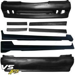 VSaero FRP JD Body Kit 8pc for Infiniti Q45 Y33 Cima 1997-2001 image - 2