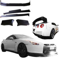 VSaero FRP CWE 5pc Body Kit for Nissan GT-R GTR (R35) 2009-2012 image - 3