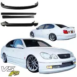 FRP WAL EXEC Body Kit 4pc > Lexus GS300 1998-2002 image - 6